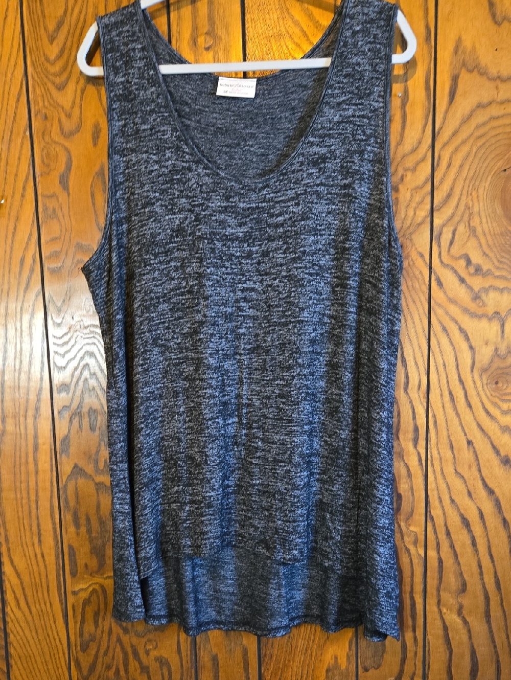Women’s Sleeveless Knit Tank Top - Charcoal